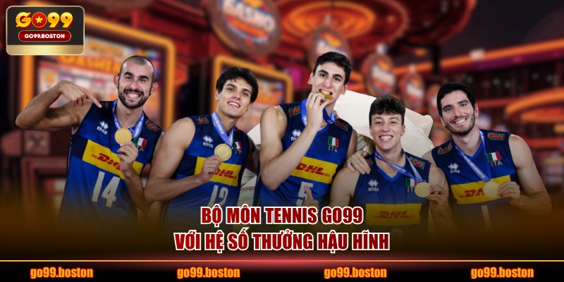 Bộ môn Tennis GO99 với hệ số thưởng hậu hĩnh